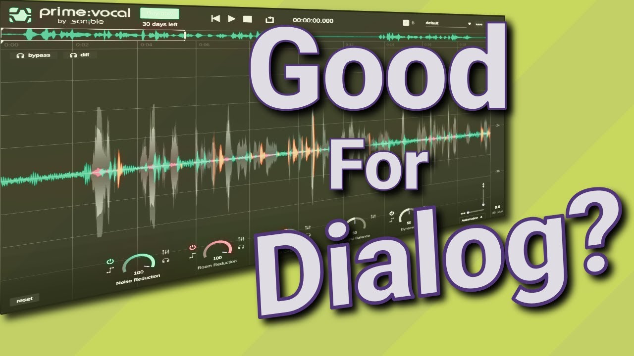 Testing Sonible’s Prime:Vocal As A Dialog Cleanup Tool