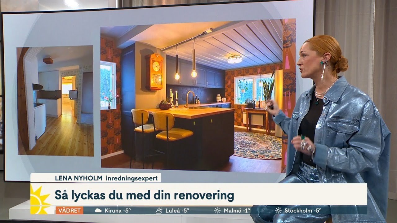 Inredarens smarta tips: Så lyckas du med din renovering | Nyhetsmorgon | TV4 & TV4 Play
