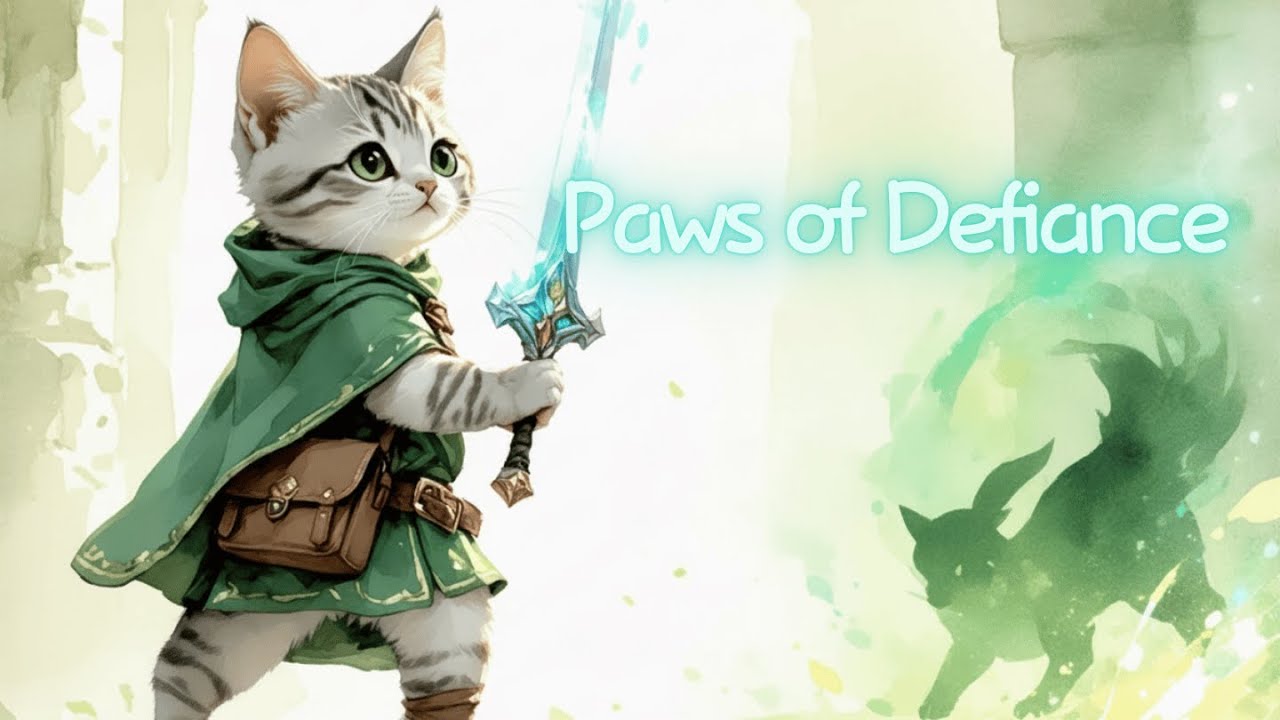 Paws of Defiance – Celtic RPG Battle BGM | Cat Adventurer’s Resolve
