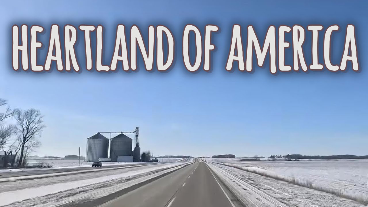 Cedar River Valley in Iowa