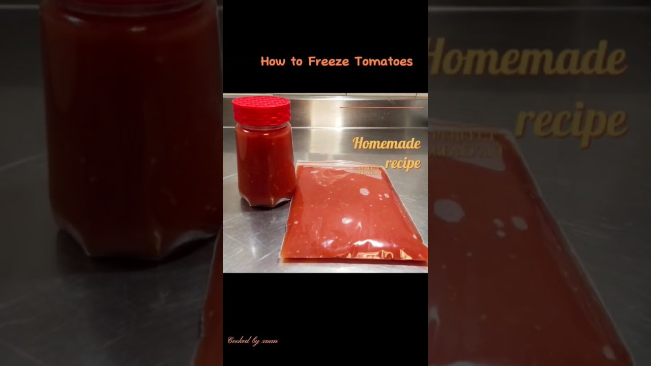 How to Freeze Tomatoes