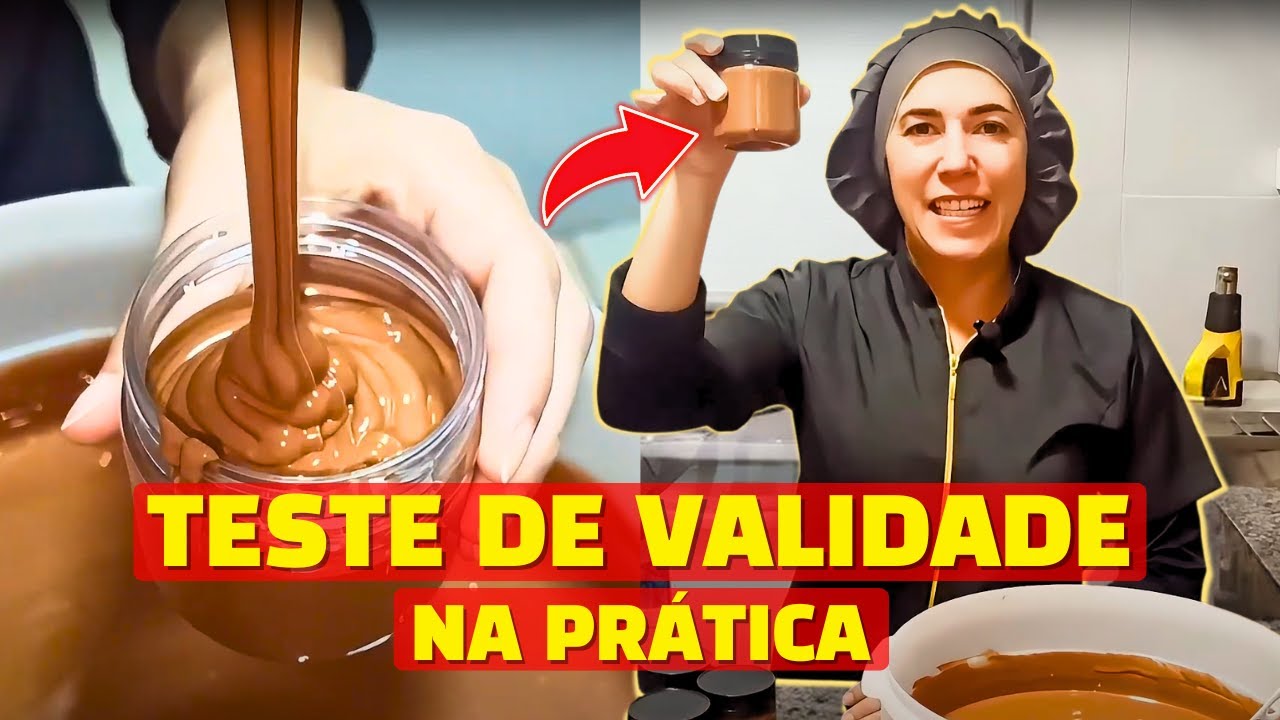 Como eu defino a VALIDADE do CREME DE AVELÃ na prática