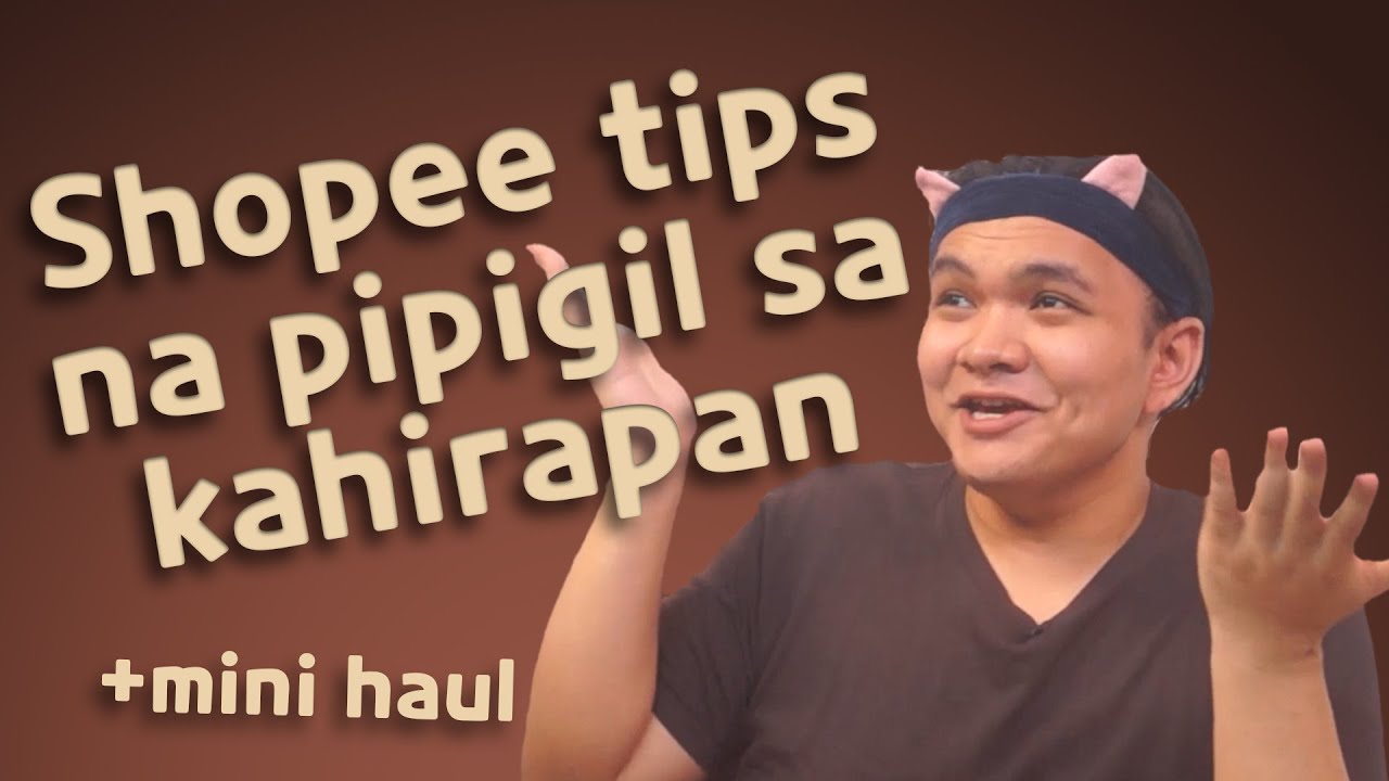 SHOPEE TIPS THAT YOU MAY NOT KNOW THAT WILL HELP YOU SAVE MONEY AND BRAIN CELLS +mini haul