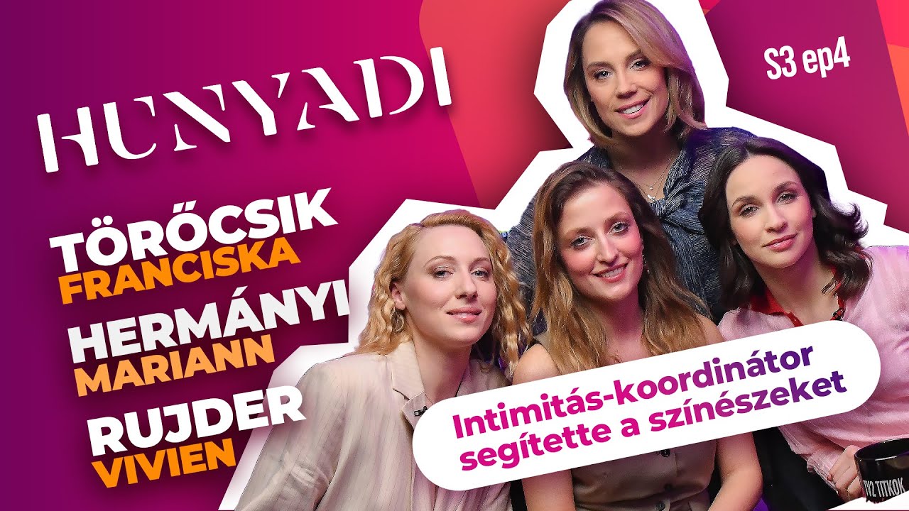 Hunyadi sorozat: INTIMITÁS-KOORDINÁTOR SEGÍTETTE A SZÍNÉSZEKET - TV2 Titkok Ramónával S3E4