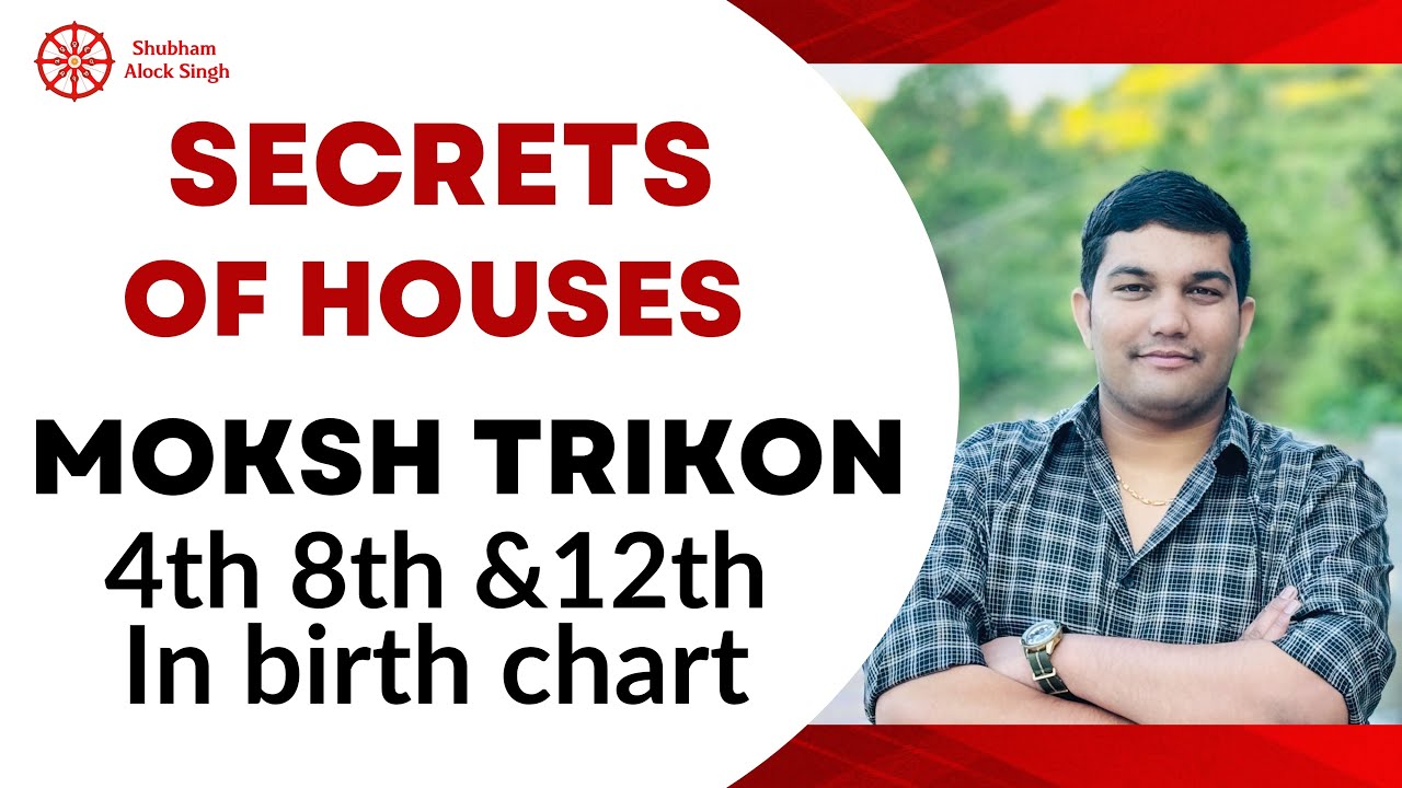 4-8-12 Bhav Moksh Trikon Vishleshan | ४-८-१२ भाव मोक्ष त्रिकोण का विश्लेषण | Secrets of 4-8-12 Bhav