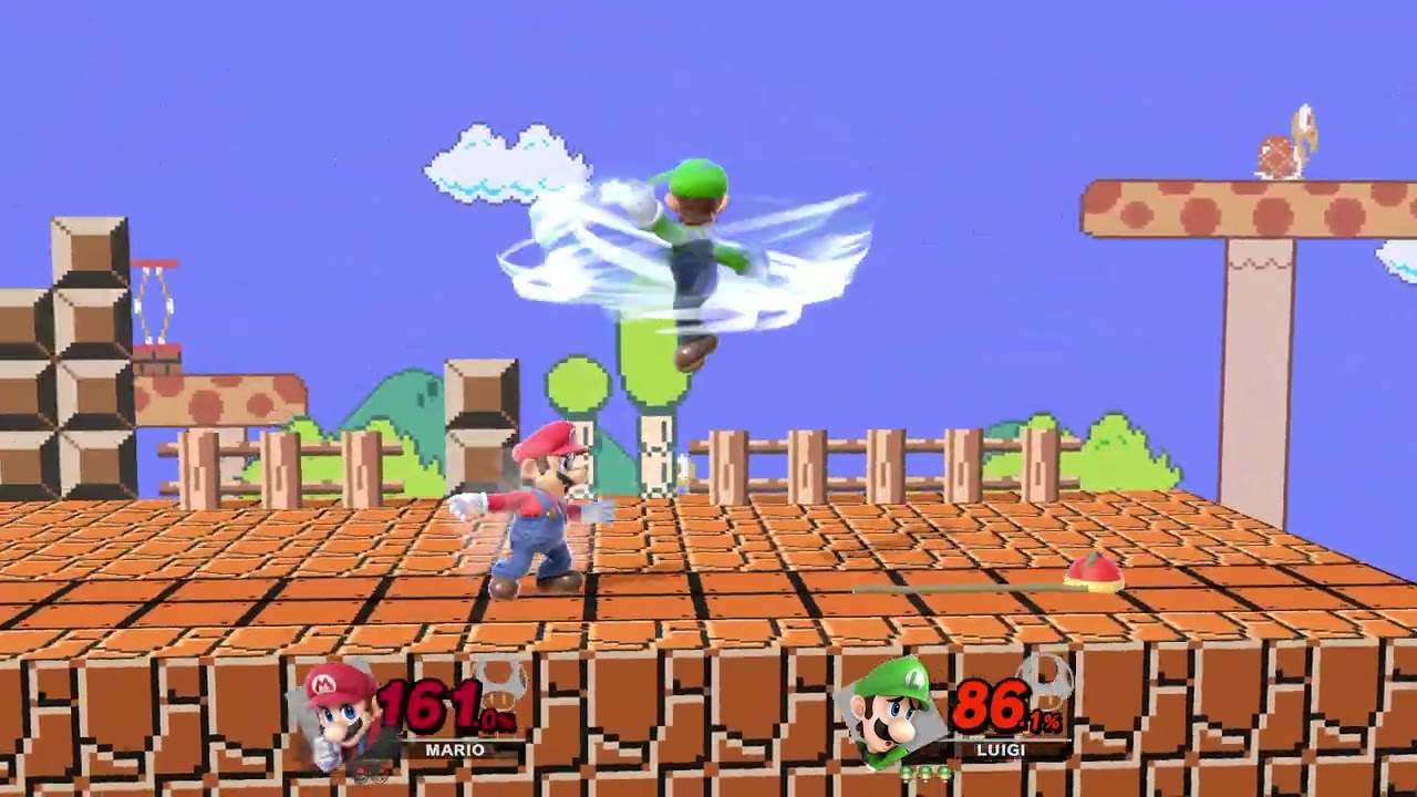 Super Smash Bros. Ultimate: Mario VS Luigi