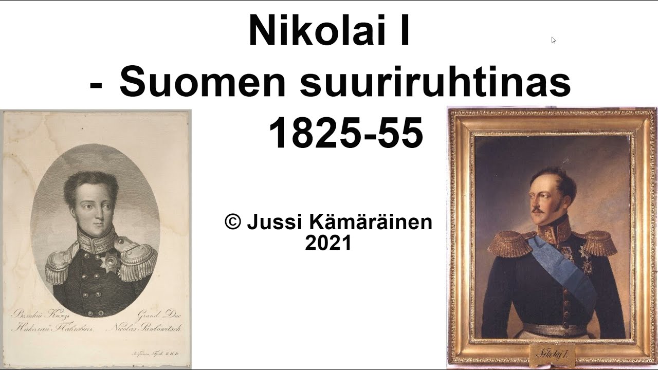 Suomen suuriruhtinas Nikolai I