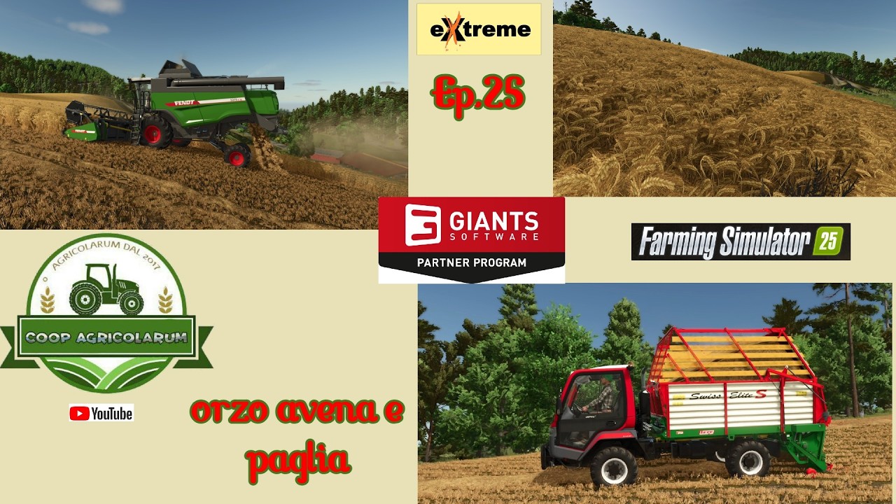 #FS25 #Extreme_Farming by #Ciantalin Ep.25 orzo e avena