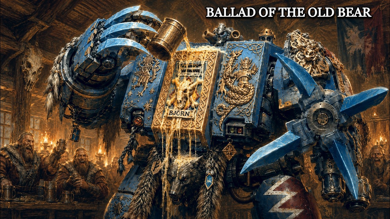 Bjorn the Fell-Handed - Ballad of the Old Bear | Space Wolves| Warhammer 40K Inspired Music