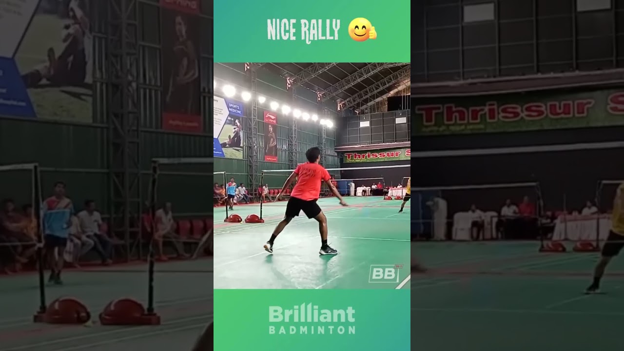 Brilliant Badminton skills from JOSEPH & TITUS - SINGLES #badminton #brilliant #sports #bwf