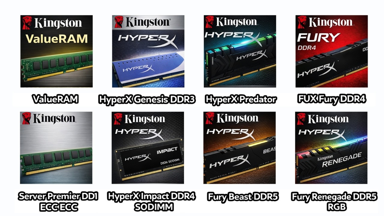 Every Kingston RAM Explained In 15 Minutes