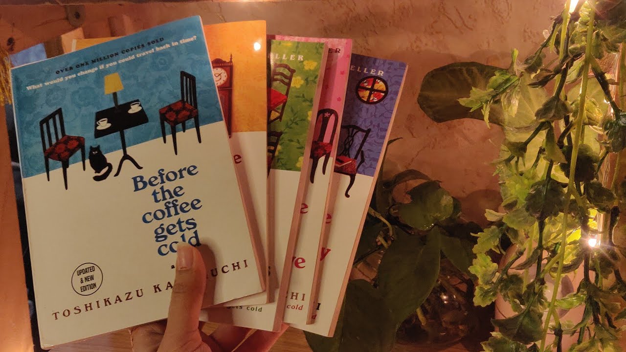 unboxing Book haul/cooking/read with me || Before the coffee gets cold. 