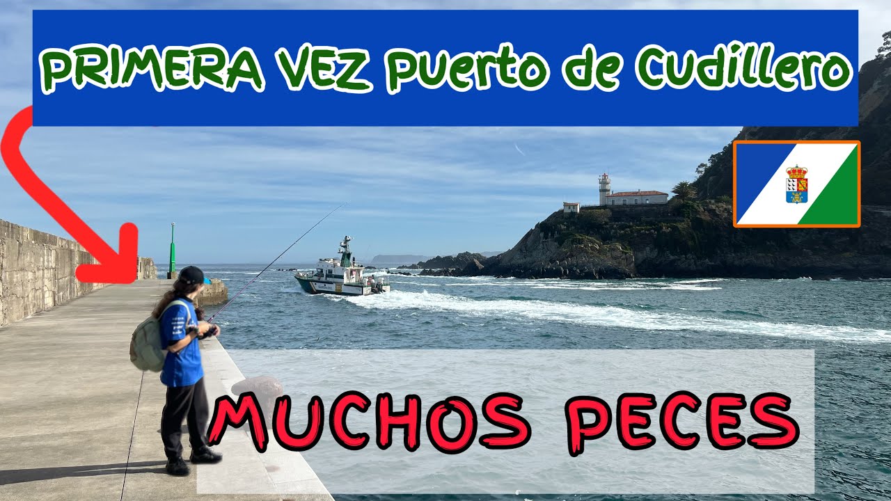 Primera vez de Lau en Cudillero 🎣 9 peces por la mañana (Total 17)
