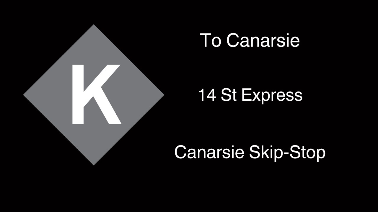 What if: K skip-stop line to Canarsie 