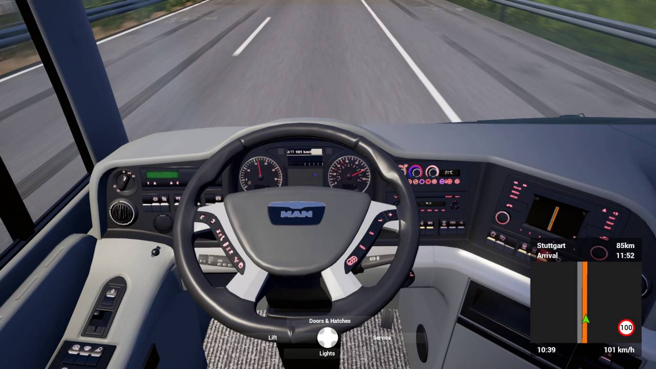 Fernbus Simulator Gameplay (PC HD) 1080p 60 FPS | MindYourGames