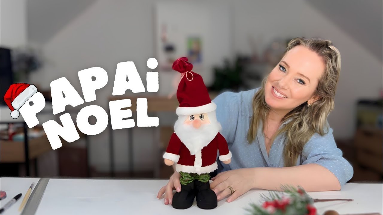 Santa Claus using recycled materials! How to make Christmas decorations.