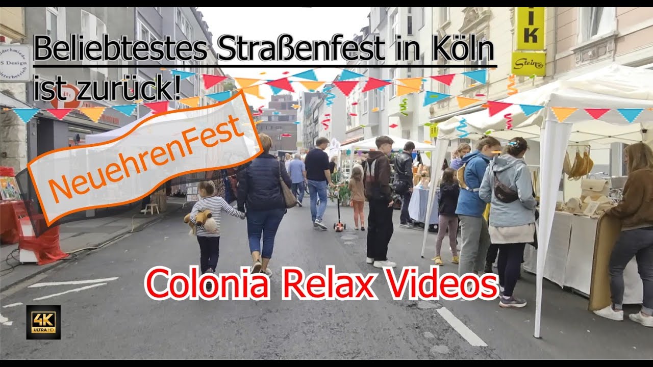 K&ouml;ln / Cologne NeuehrenFest &diams; Stra&szlig;enfest in der Landmannstra&szlig;e in Ehrenfeld &diams; 🇩🇪 &diams; 9/11 22