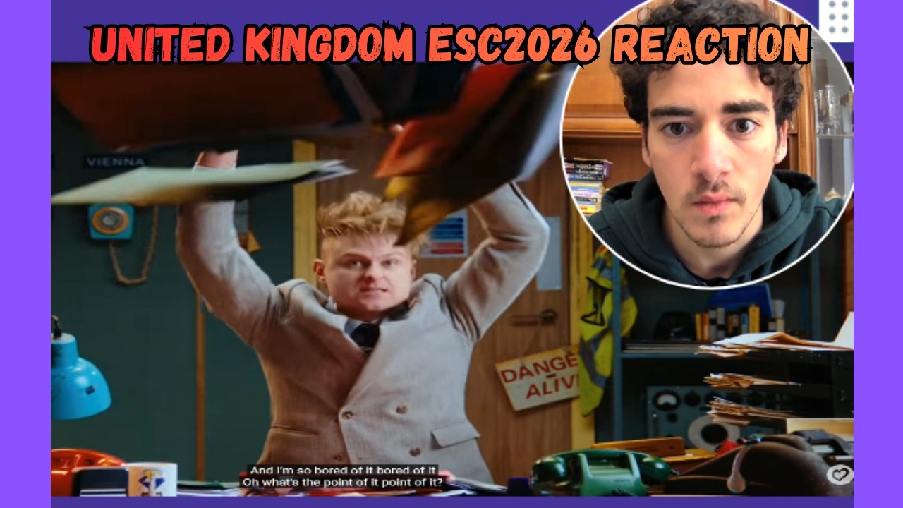 Reacting to Eins, Zwei, Drei by LOOK MUM NO COMPUTER (ESC2026 United Kingdom)