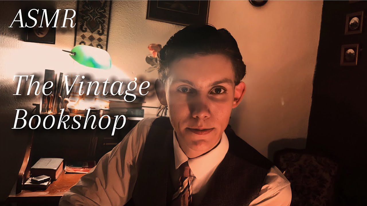 ASMR - Your first day at the bookshop! Soft spoken male roleplay asmr for sleep