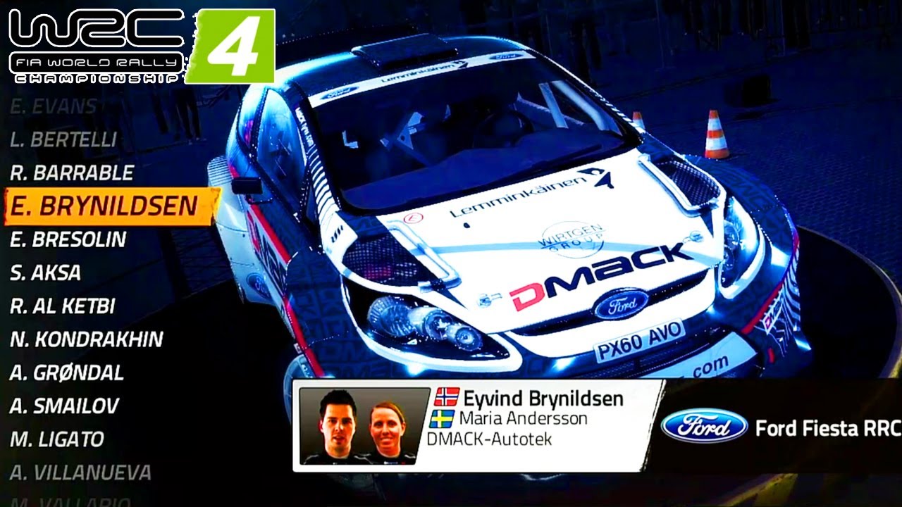 WRC 4 | Ford Fiesta RRC | Eyvind Brynildsen | Spain - Gandesa Gameplay (#36)