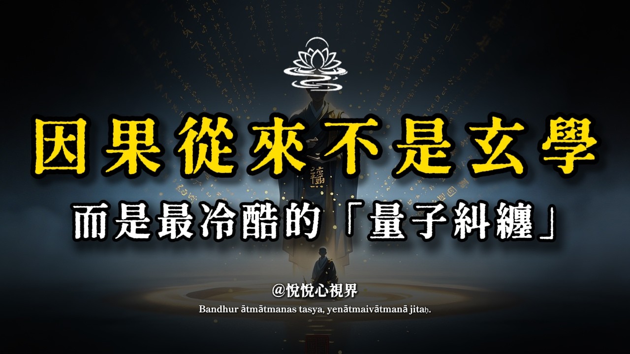 別再抱怨命苦了！揭開因果法則的殘酷真相：你經歷的所有痛苦，都只是一場「量子級的幻覺」！瞬間頓悟！ #量子糾纏 #因果法則 #萬法唯心造 #吸引力法則 #婚姻覺醒 #吸引財富