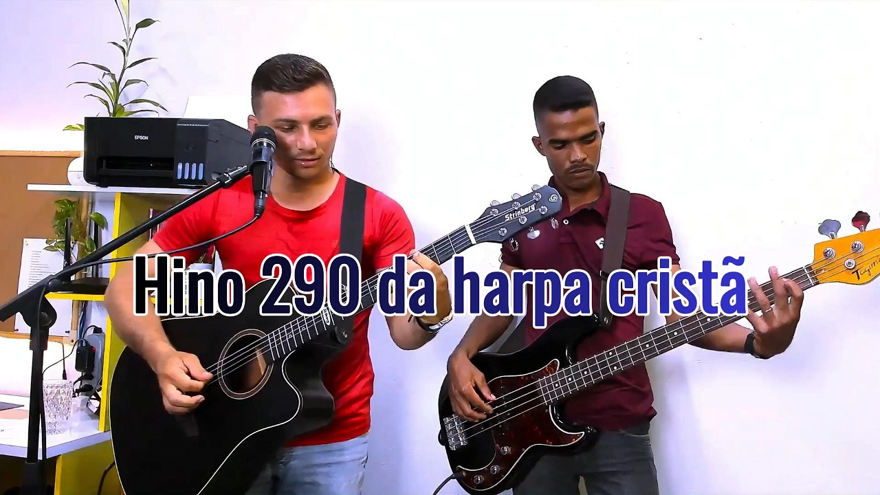 Hino 290 da Harpa Cristã Versão Jhonata Violonista participação @marcosbass7453
