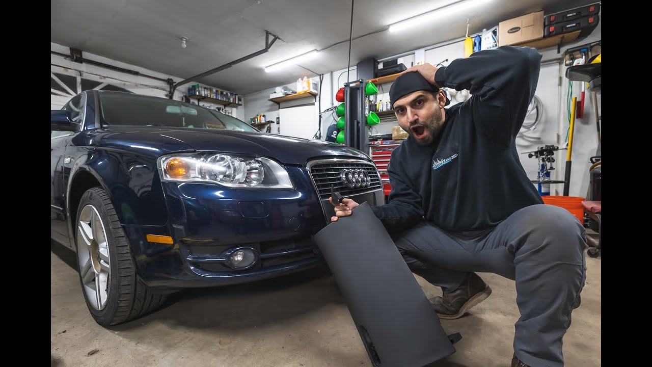 Бардачок в Audi сломался! Вот как я его починил.