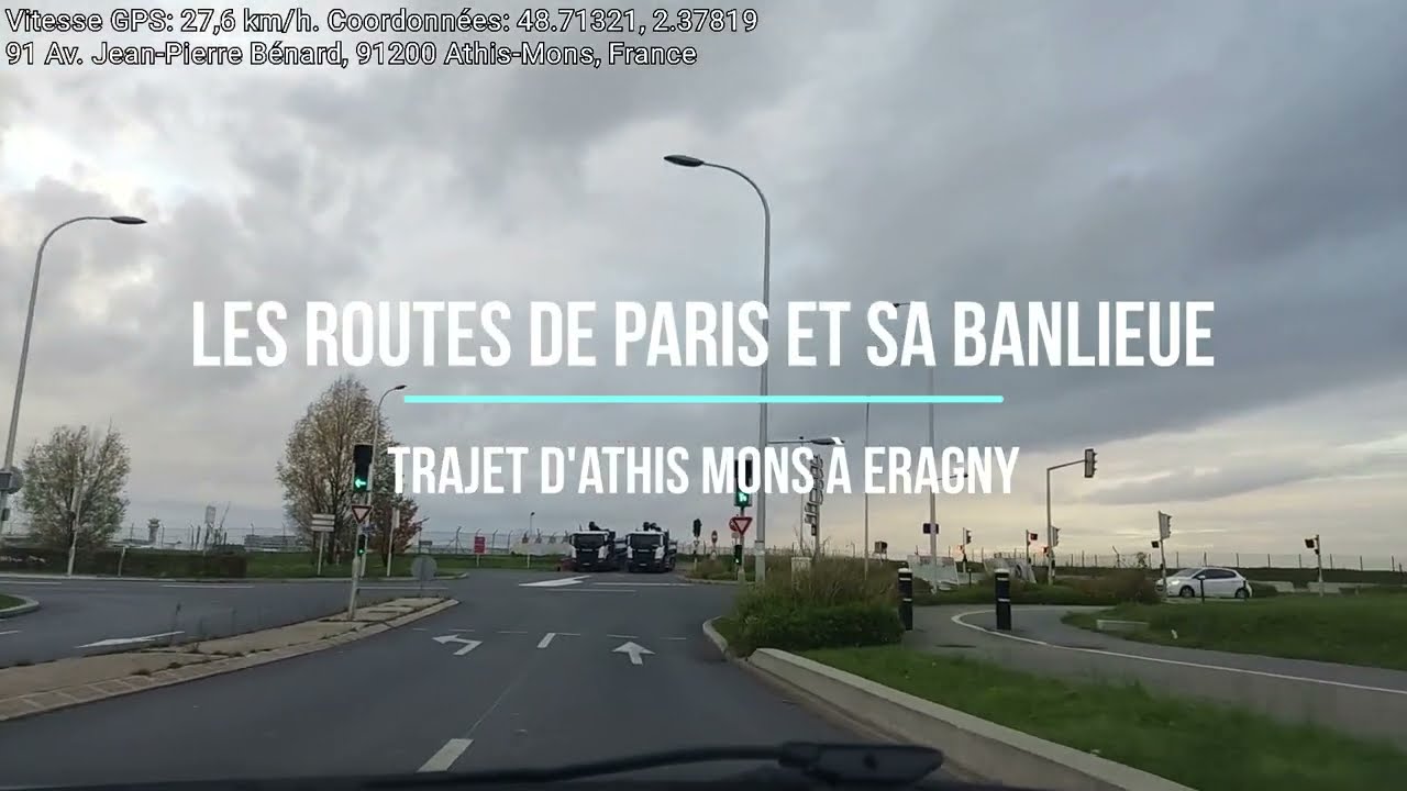 Sur les routes d'Athis-Mons à Éragny
