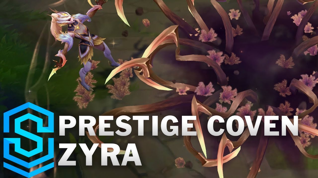 Prestige Coven Zyra Skin Spotlight - League of Legends