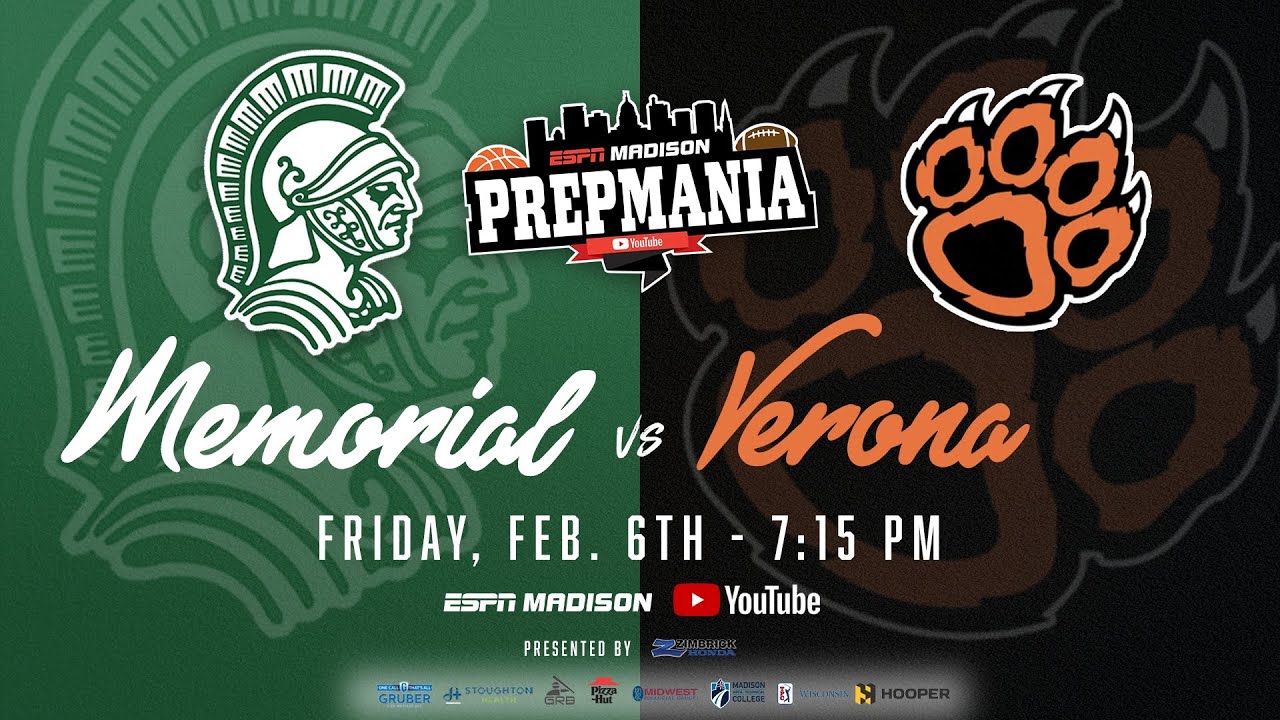 🔴 LIVE: Big Eight Showdown: Verona vs Madison Memorial Girls Basketball | Zimbrick Honda’s PrepMania