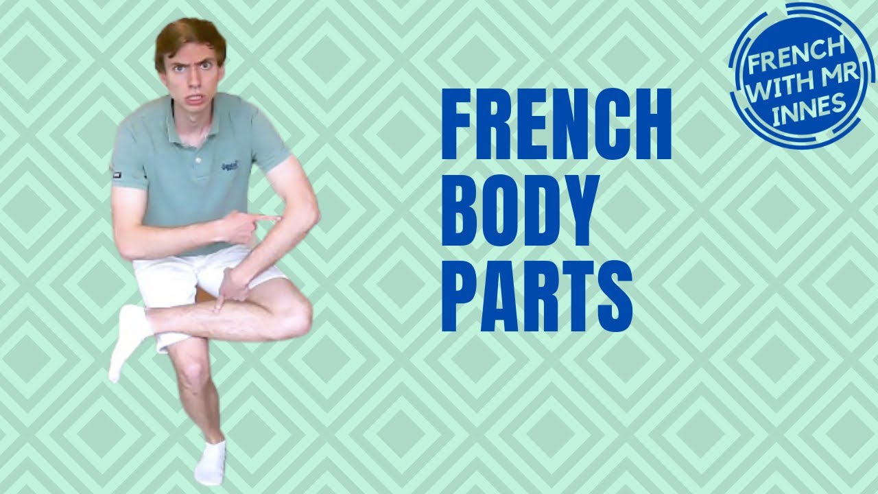 BODY PARTS // Learn French Basics Day 30 - for beginners and kids