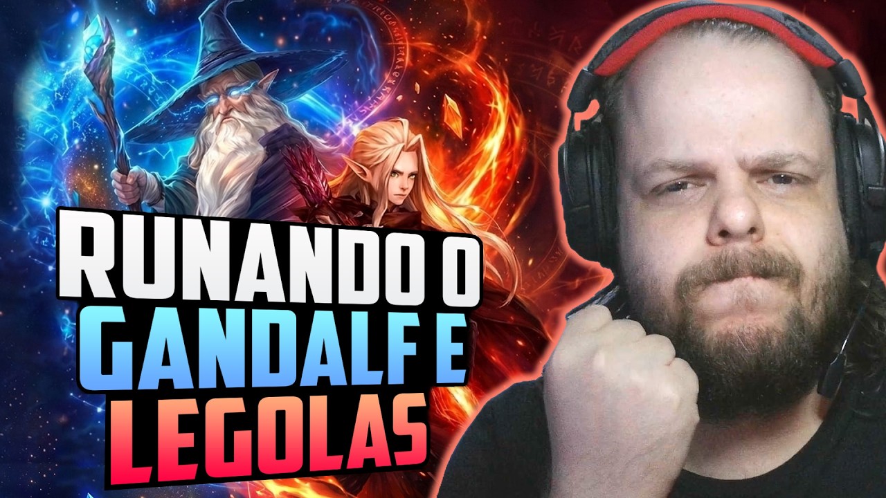 RUNEI GANDALF DE ÁGUA E LEGOLAS DE FOGO E OUTROS MOBS PARA RTA NA CONTA DO CLIENTE!