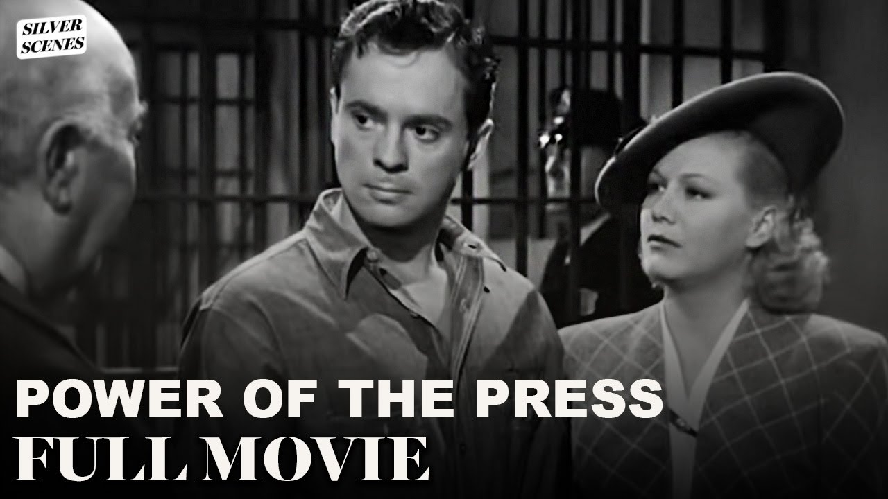 Power Of The Press (1943)  (ft. Guy Kibbee) | Full Movie | Silver Scenes