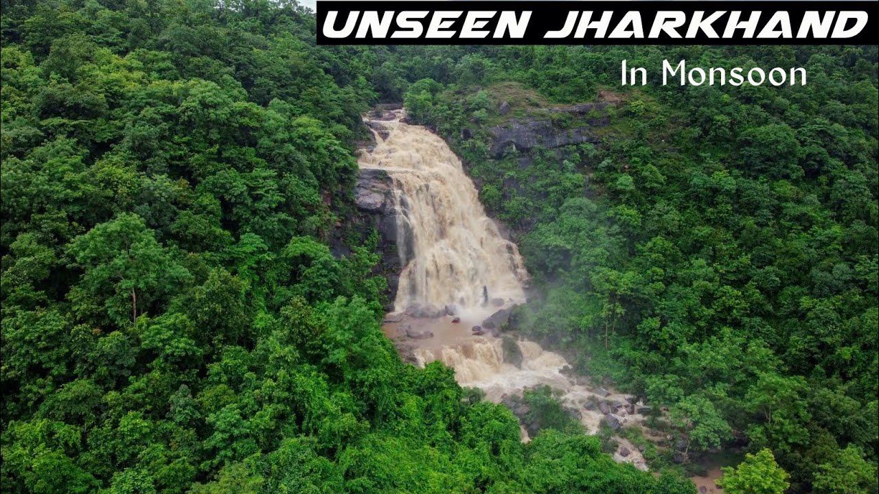 Heavy Rain💦 में bike Ride  || Sita Waterfall & Jonha Fall || Ranchi, Jharkhand