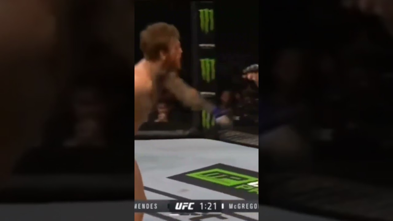 conor Mcgregor's Striking vs Chad Mendes! 