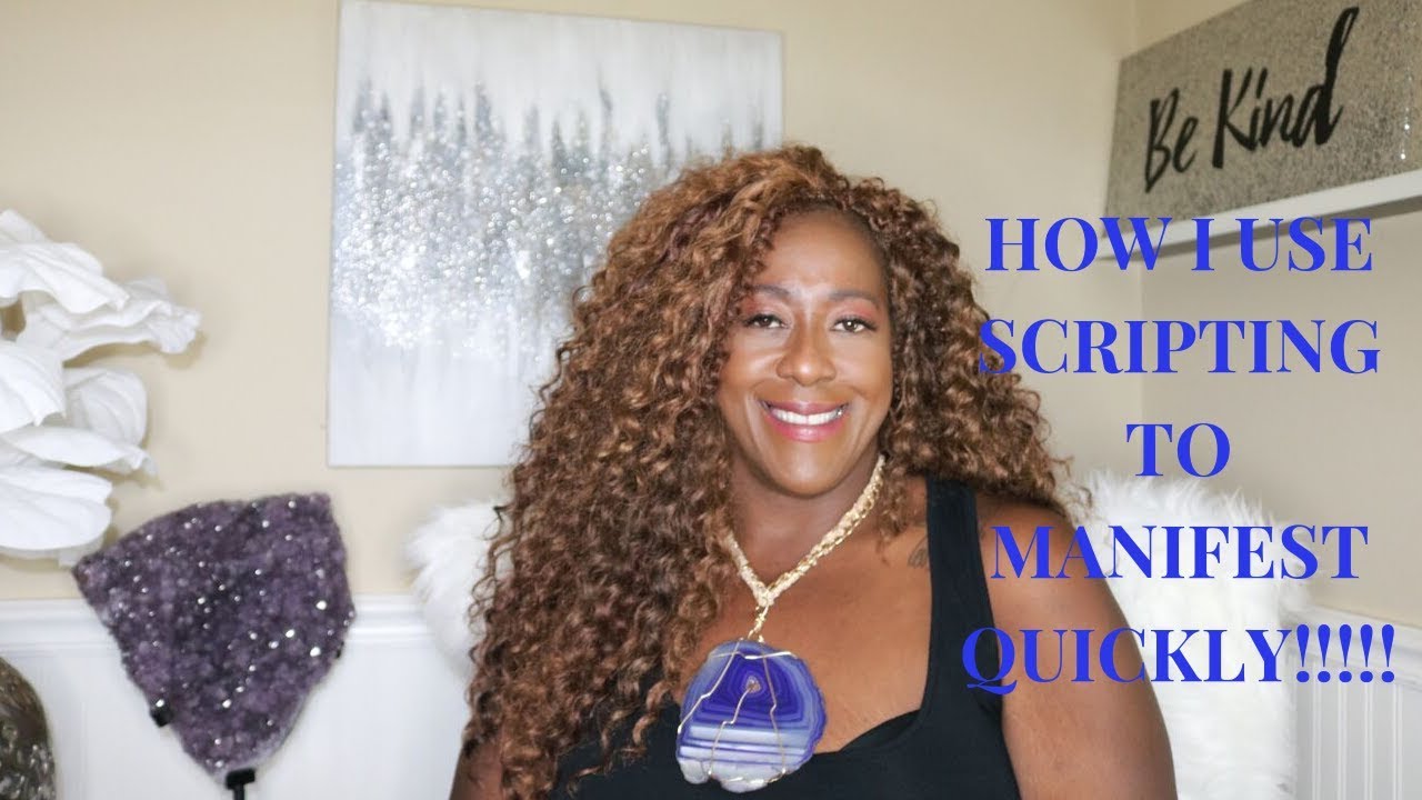How I use scripting  and letter writing to manifest things quickly!