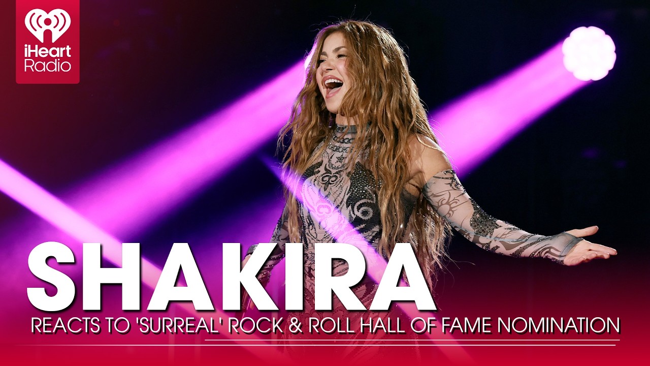 Shakira Reacts To 'Surreal' Rock & Roll Hall Of Fame Nomination | Fast Facts