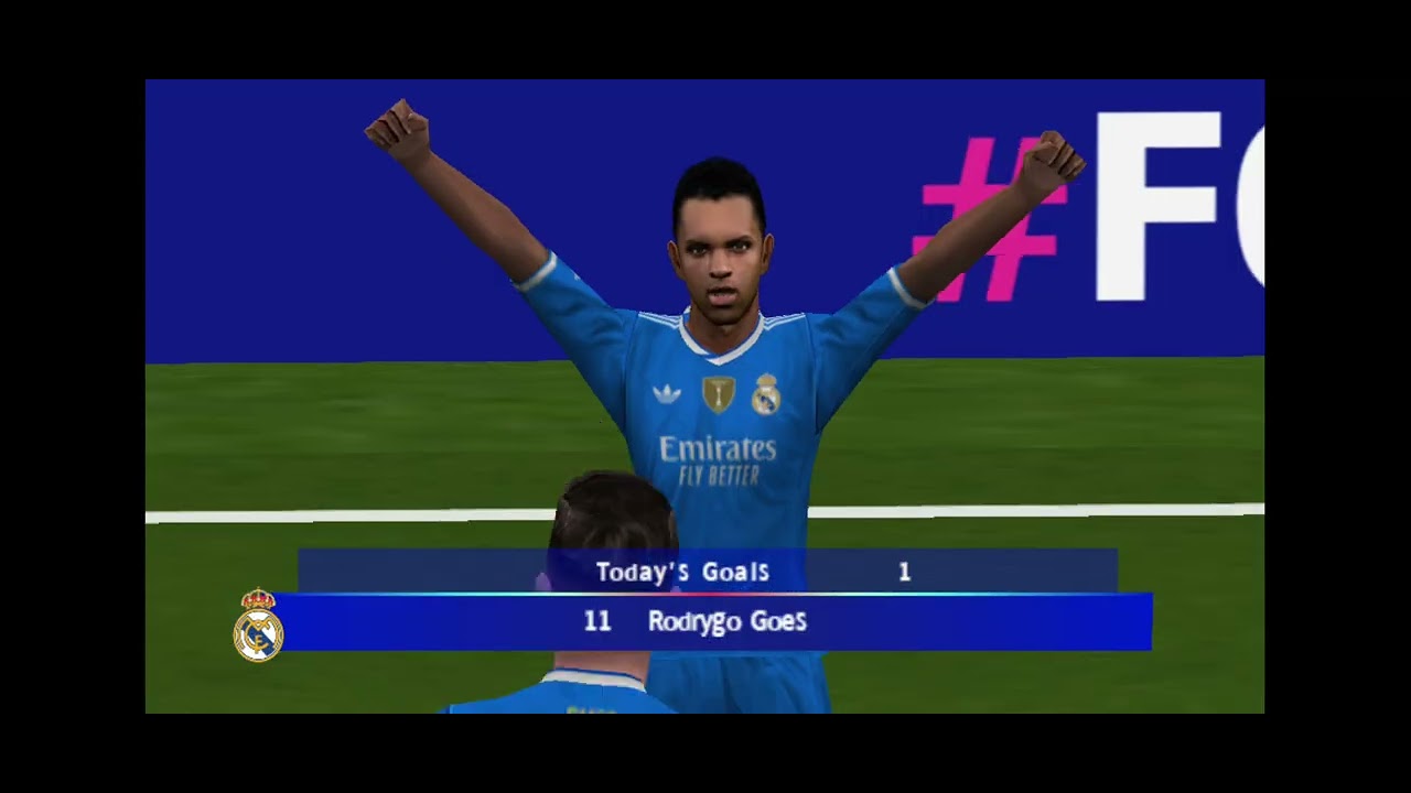 Manchester city X Real Madrid 1 Jogo Quartas de final Champions League PES 2026 PPSSPP 
