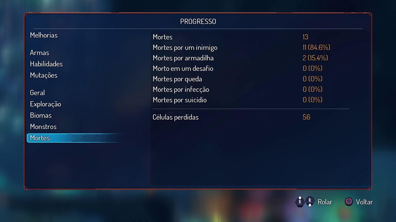 Dead  Cells sofrendo