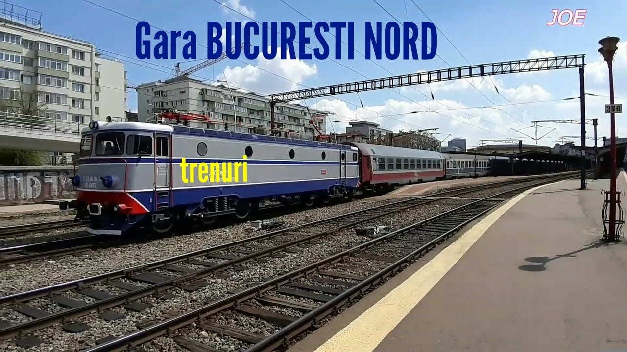 Gara BUCURESTI NORD - trenuri pentru toti
