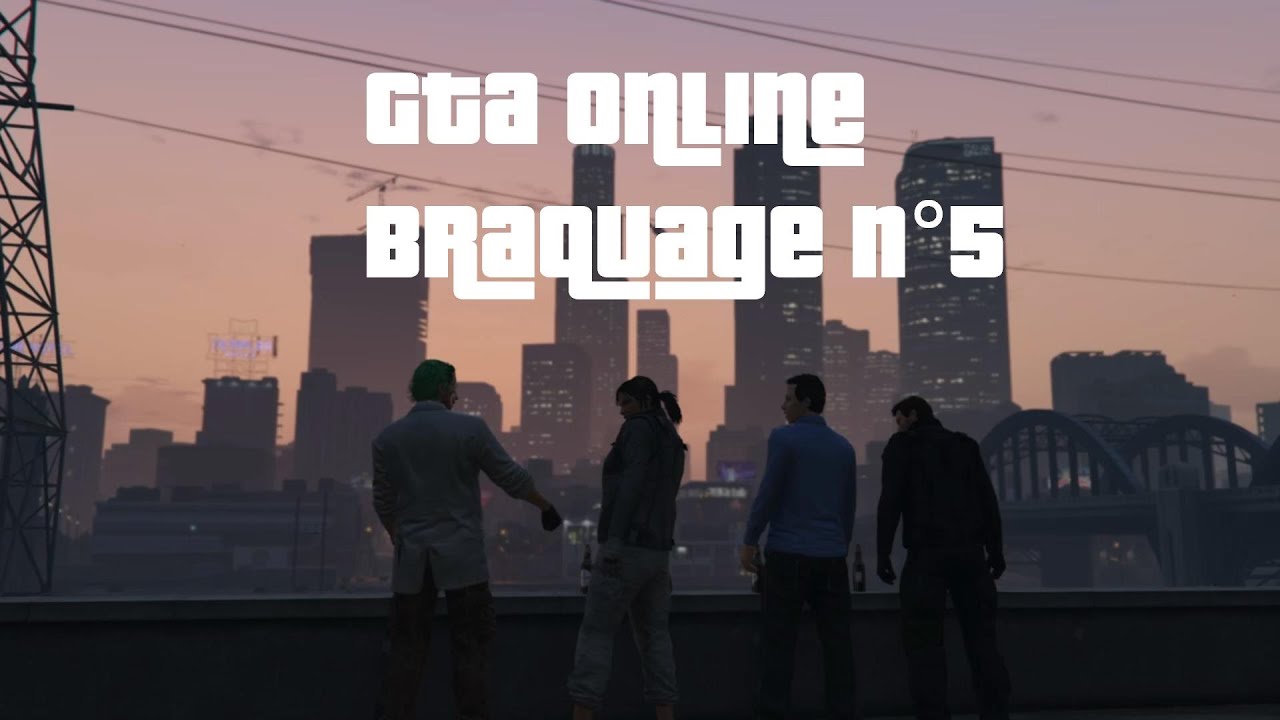 GTA V Online : Braquage : Casse de la Pacific Standard Bank (Motos) (PS4)