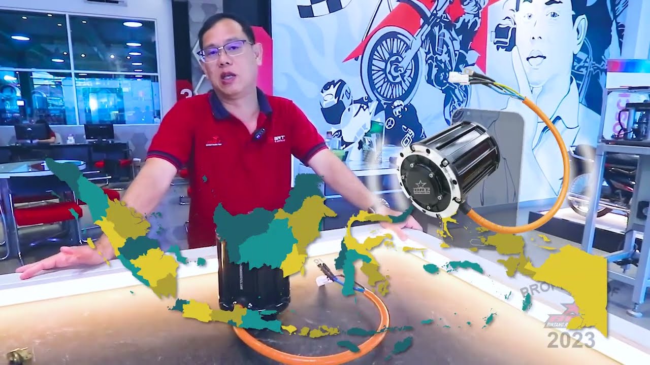 BLDC MOTOR LISTRIK TIPE AS GEAR