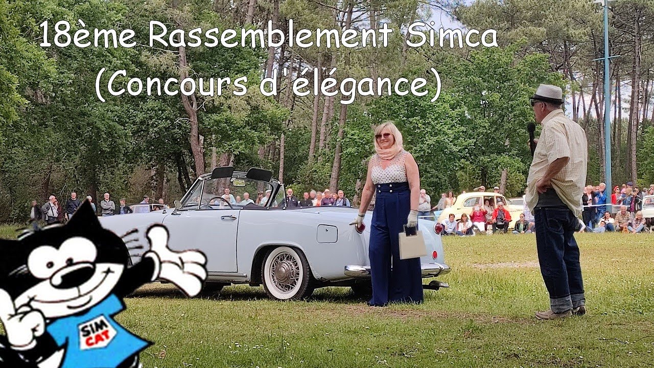 18ème Rassemblement Simca (Concours d'élégance)