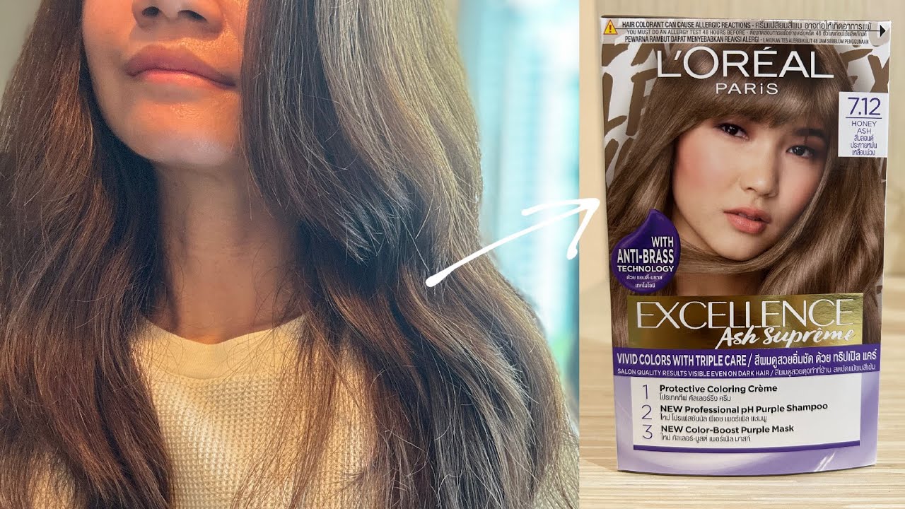 Как самостоятельно покрасить волосы в домашних условиях 🏠 с L'Oreal Ash Supreme: Медовый Пепел