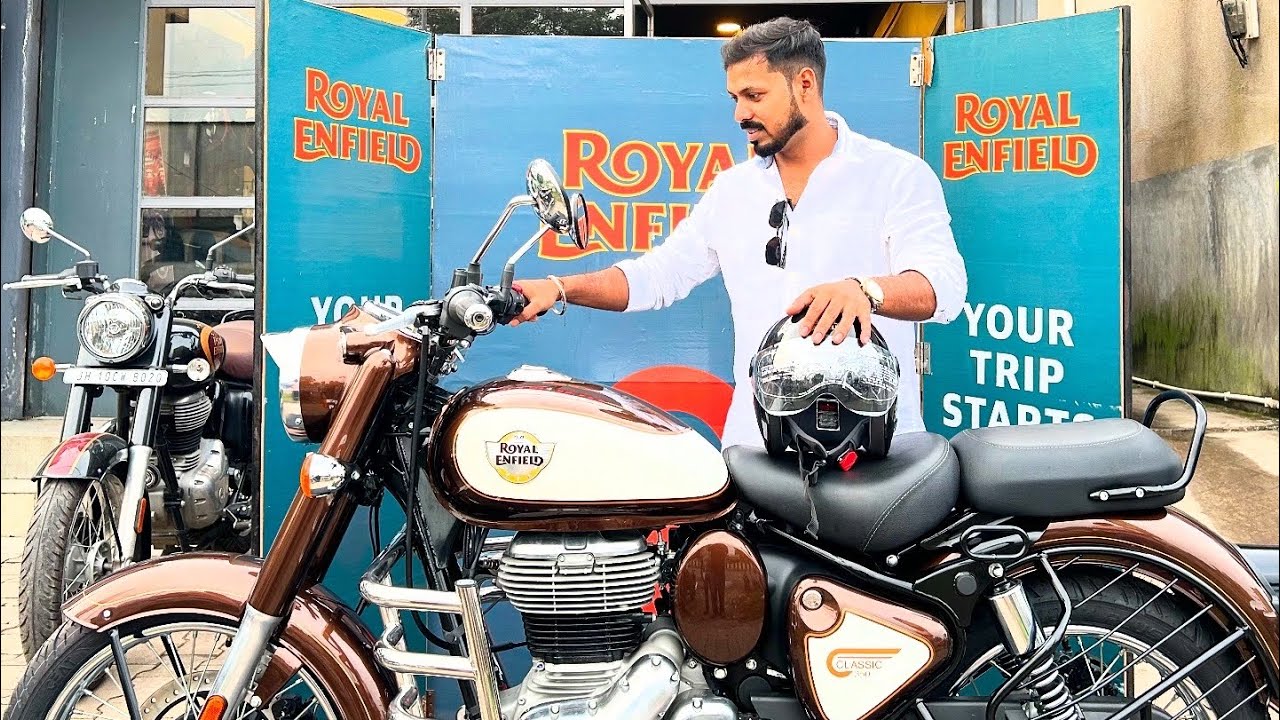 TAKING DELIVERY OF MY DREAM BIKE | | ROYAL ENFIELD CLASSIC 350 | MEDALLION BRONZE 
