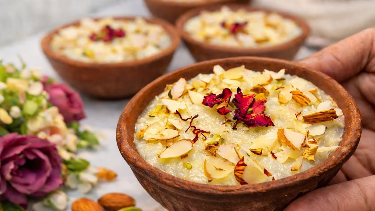 Shahi Phirni Recipe | Creamy Phirni Dessert at Home | Eid Special Dessert Recipe 