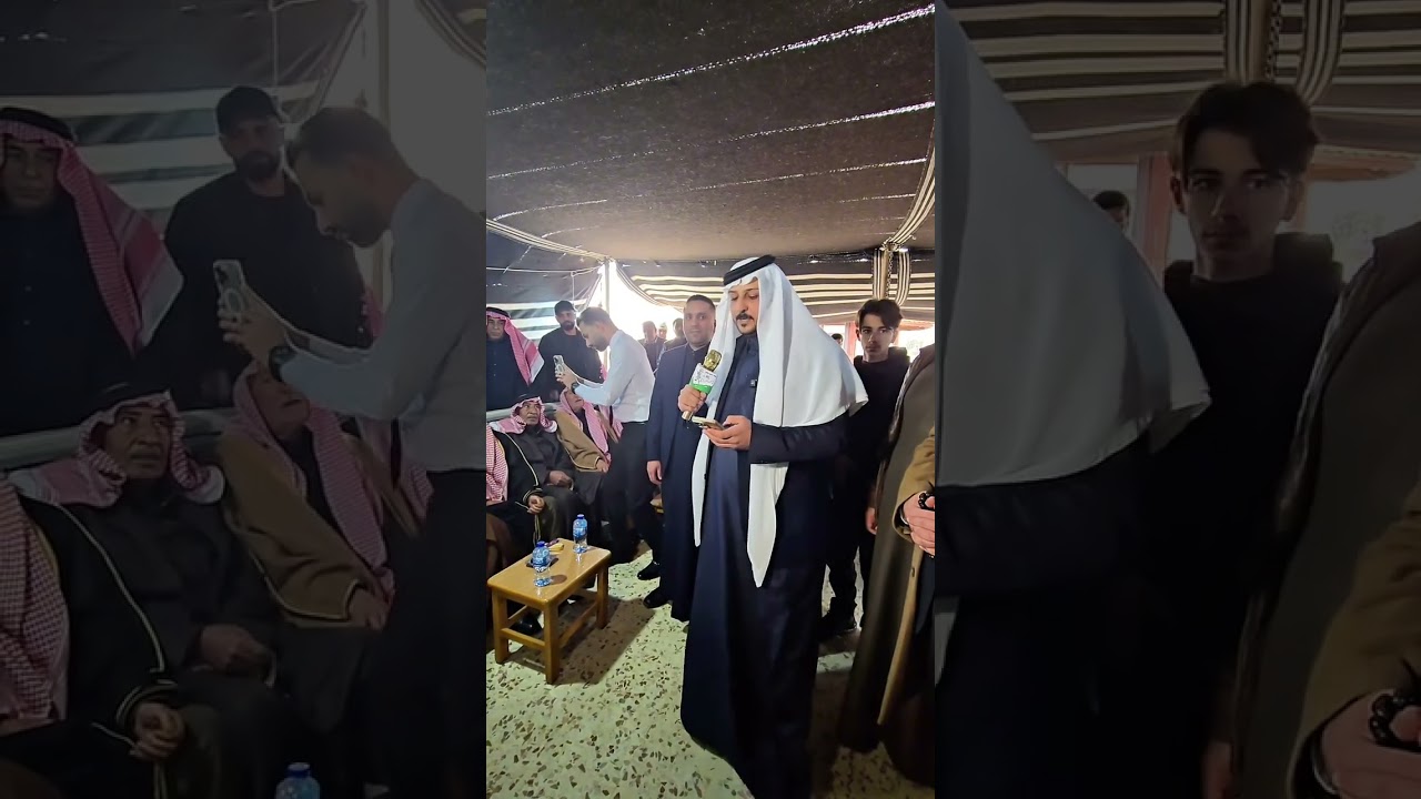 كلمة وقصيدة في منزل الفواعرة بقرية ام تينة مدينة حمص #ثامر_الفاعوري #سوريا #حمص
