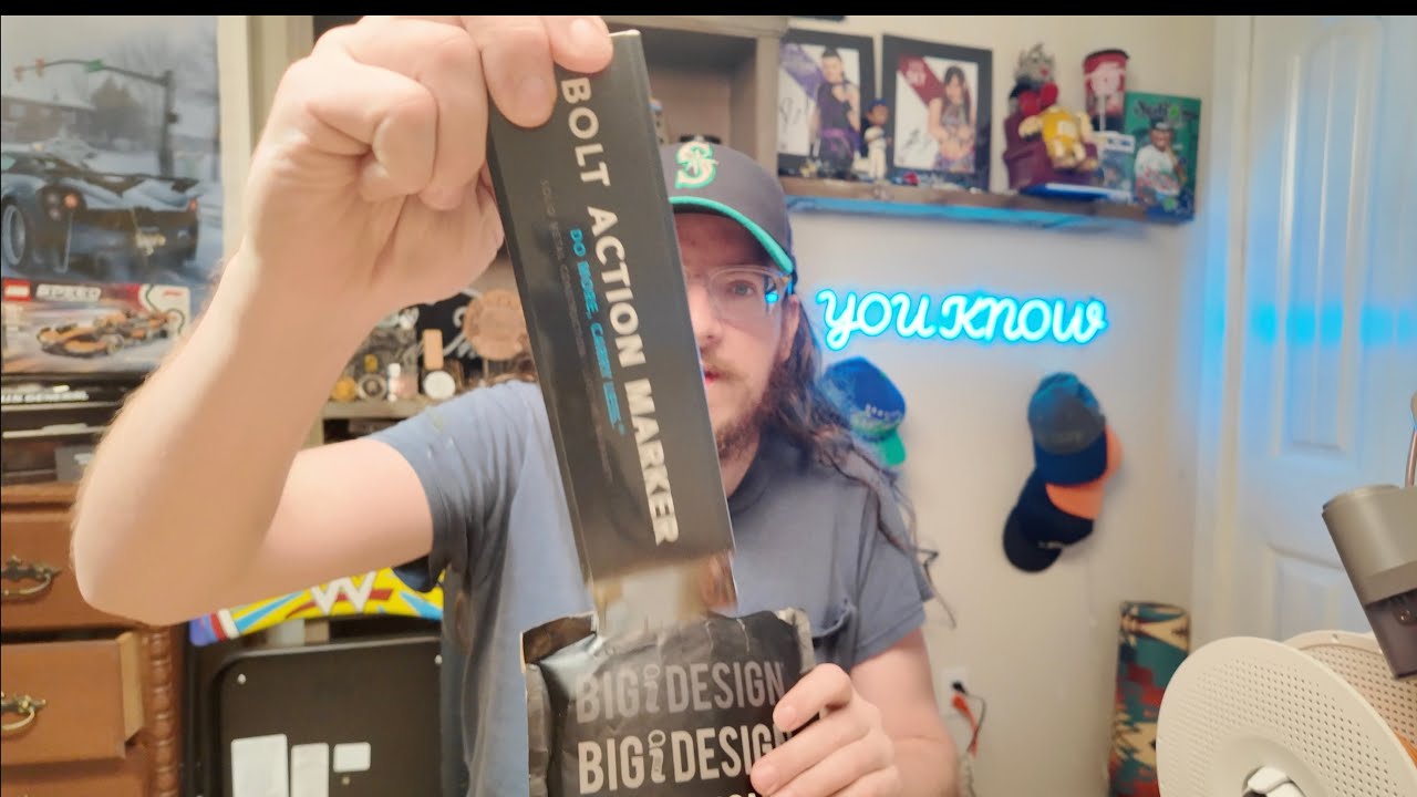 Bolt Action Marker The New New from Big Idea Design unboxing