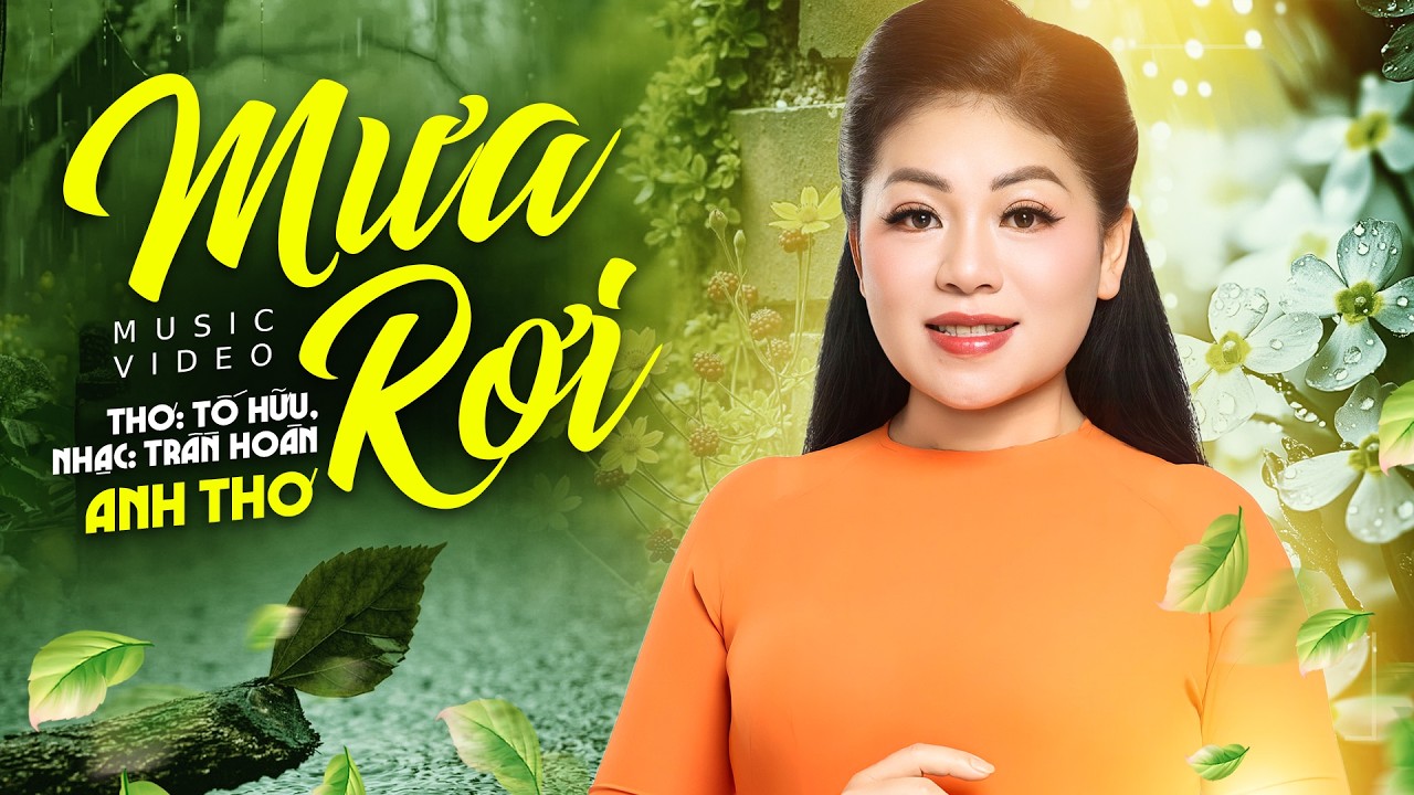 MƯA RƠI, Mưa rơi dầm lá cọ - Anh Thơ | Thơ: Tố Hữu - Nhạc: Trần Hoàn | Audio Lyrics