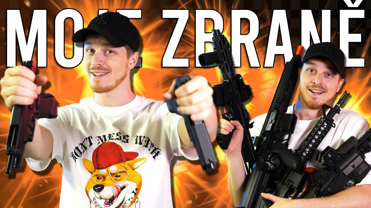 Moje SBÍRKA 100+ Airsoft Zbraní - Nakashi